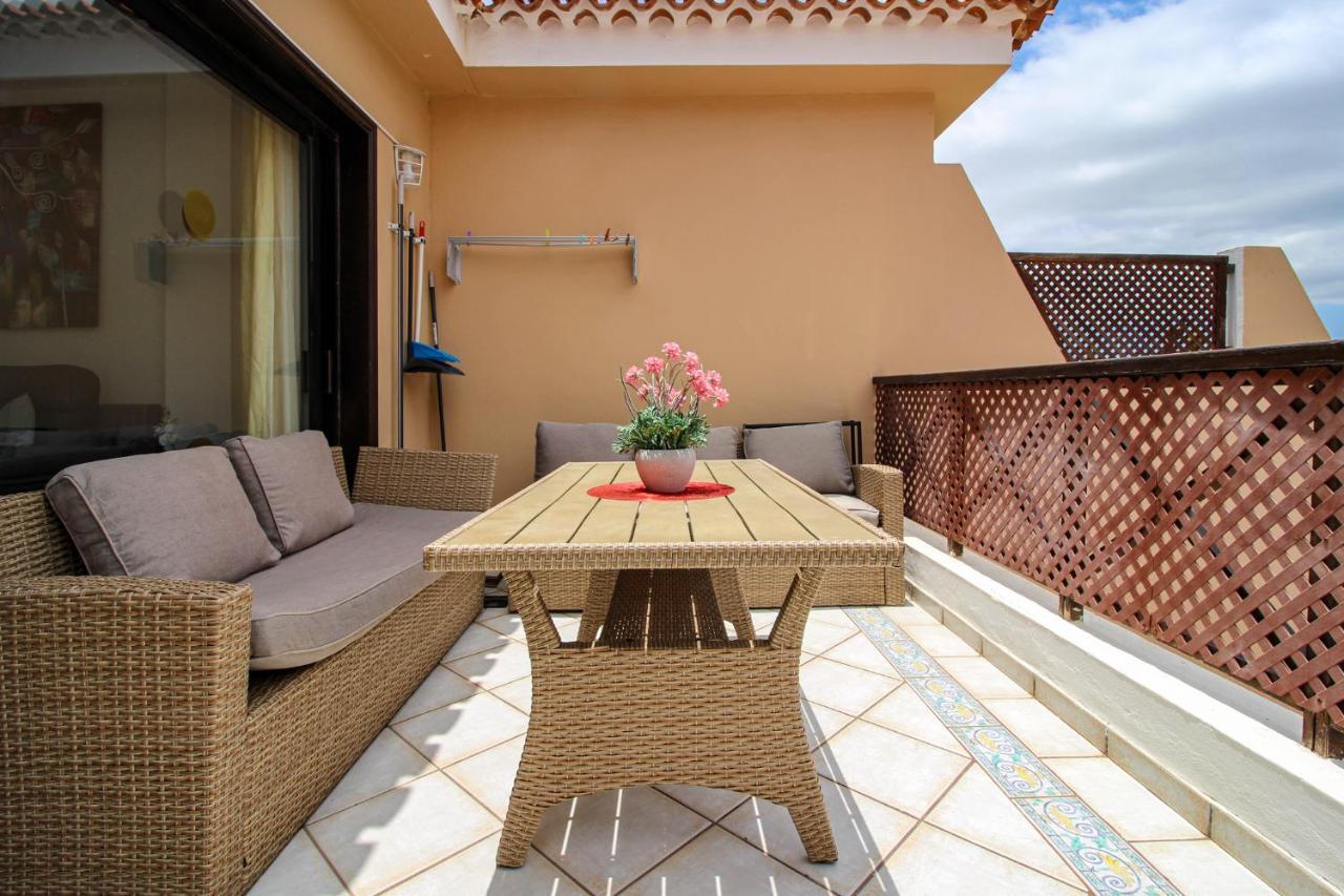 Beautiful Penthouse Apartment With Heated Swimming Pool Golf Del Sur سان ميغيل ذي أبونا المظهر الخارجي الصورة